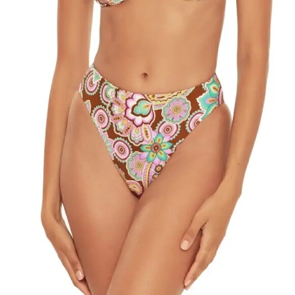 New! Becca Bikini Set -  Floral Underwire - Picture 4 of 15